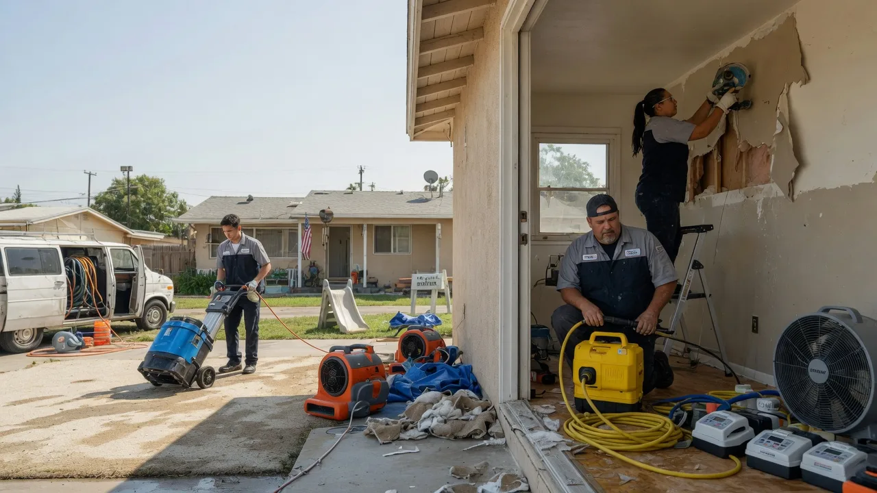 Water Damage Restoration in Lancaster, CA near me